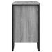 Armoire lavabo de salle de bain sonoma gris 60x35x60 cm - Photo n°5