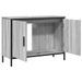 Armoire lavabo de salle de bain sonoma gris 80x30x60 cm - Photo n°6