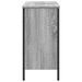 Armoire lavabo de salle de bain sonoma gris 80x30x60 cm - Photo n°7