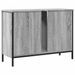 Armoire lavabo de salle de bain sonoma gris 80x30x60 cm - Photo n°8