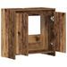 Armoire lavabo de salle de bain vieux bois 60x33x60 cm - Photo n°6