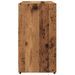 Armoire lavabo de salle de bain vieux bois 60x33x60 cm - Photo n°7