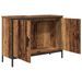 Armoire lavabo vieux bois 80x30x60 cm bois d'ingénierie - Photo n°8