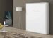 Armoire lit escamotable vertical 80x180 cm Paola - 10 coloris - Photo n°1