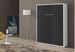 Armoire lit escamotable vertical 90x200 cm Kola - 10 coloris - Photo n°11