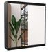 Armoire moderne 2 portes coulissantes avec miroir DAVIA 200 cm - Photo n°1