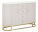 Armoire montpellier crème cm 120x40x85 - Photo n°1