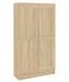 Armoire multifonction mi hauteur 2 portes Kala 82 cm - Solution gain de place - Photo n°9