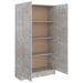 Armoire multifonction mi hauteur 2 portes Kala 82 cm - Solution gain de place - Photo n°4