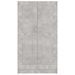 Armoire multifonction mi hauteur 2 portes Kala 82 cm - Solution gain de place - Photo n°1