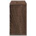 Armoire murale 100x16x30 cm chêne marron bois d'ingénierie - Photo n°5