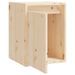 Armoire murale 30x30x40 cm Bois de pin massif - Photo n°7