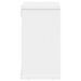 Armoire murale 60x16x30 cm blanc bois d'ingénierie - Photo n°5