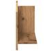 Armoire murale 70x16,5x30 cm chêne artisanal bois d'ingénierie - Photo n°5