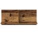 Armoire murale 70x16,5x30 cm vieux bois bois d'ingénierie - Photo n°4