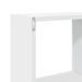 Armoire murale 78x18x71 cm blanc bois d'ingénierie - Photo n°9