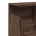 Armoire murale 80x20x30 cm chêne marron bois d'ingénierie - Photo n°7