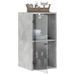 Armoire murale avec portes en verre gris béton 35x37x68,5 cm - Photo n°5