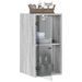 Armoire murale avec portes en verre sonoma gris 35x37x68,5 cm - Photo n°5