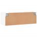 Armoire murale blanc 100x36,5x35 cm bois d'ingénierie - Photo n°8