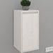 Armoire murale Blanc 30x30x60 cm Bois de pin massif - Photo n°1