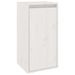 Armoire murale Blanc 30x30x60 cm Bois de pin massif - Photo n°2