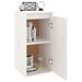 Armoire murale Blanc 30x30x60 cm Bois de pin massif - Photo n°5