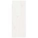 Armoire murale Blanc 30x30x80 cm Bois de pin massif - Photo n°7