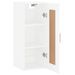 Armoire murale blanc 34,5x34x90 cm bois d'ingénierie - Photo n°6