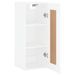 Armoire murale blanc 34,5x34x90 cm bois d'ingénierie - Photo n°6