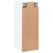 Armoire murale blanc 34,5x34x90 cm bois d'ingénierie - Photo n°9