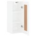 Armoire murale blanc 34,5x34x90 cm bois d'ingénierie - Photo n°6