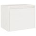 Armoire murale Blanc 45x30x35 cm Bois de pin massif - Photo n°2