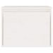 Armoire murale Blanc 45x30x35 cm Bois de pin massif - Photo n°5