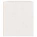 Armoire murale Blanc 45x30x35 cm Bois de pin massif - Photo n°6