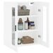 Armoire murale blanc 69,5x34x90 cm - Photo n°5