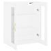 Armoire murale blanc 69,5x34x90 cm - Photo n°6