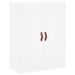 Armoire murale blanc 69,5x34x90 cm - Photo n°1