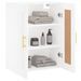 Armoire murale blanc 69,5x34x90 cm bois d'ingénierie - Photo n°5