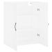 Armoire murale blanc 69,5x34x90 cm bois d'ingénierie - Photo n°6