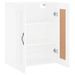 Armoire murale blanc 69,5x34x90 cm bois d'ingénierie - Photo n°6