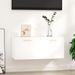 Armoire murale Blanc 80x35x36,5 cm Bois d'ingénierie - Photo n°1