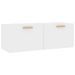 Armoire murale Blanc brillant 100x36,5x35 cm Bois d'ingénierie - Photo n°2