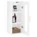 Armoire murale blanc brillant 34,5x34x90 cm - Photo n°5