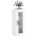 Armoire murale blanc brillant 34,5x34x90 cm - Photo n°3