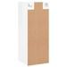 Armoire murale blanc brillant 34,5x34x90 cm - Photo n°8