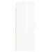 Armoire murale blanc brillant 34,5x34x90 cm - Photo n°8