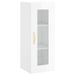 Armoire murale blanc brillant 34,5x34x90 cm - Photo n°1