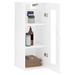 Armoire murale blanc brillant 34,5x34x90 cm - Photo n°5