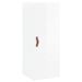 Armoire murale blanc brillant 34,5x34x90 cm - Photo n°1